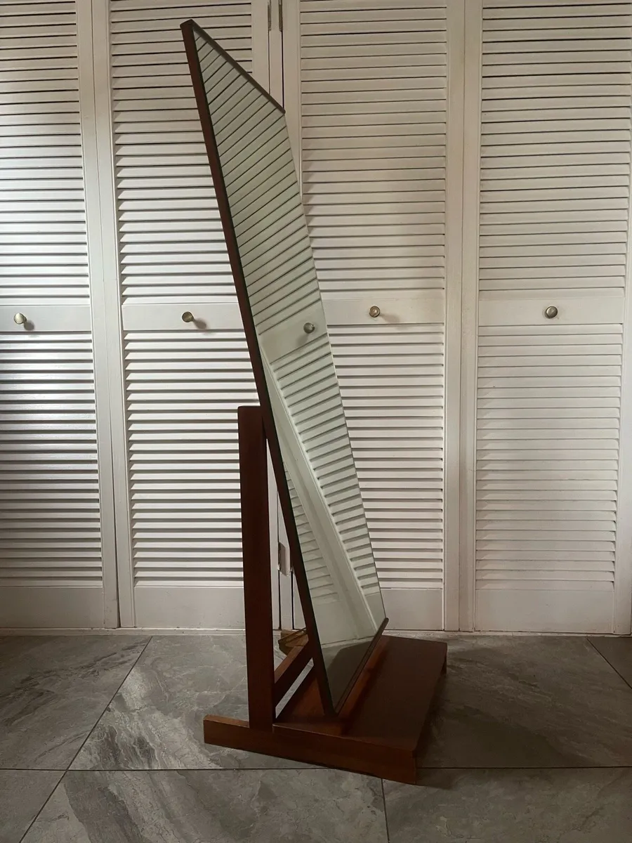 Mid century G plan cheval mirror - Image 2