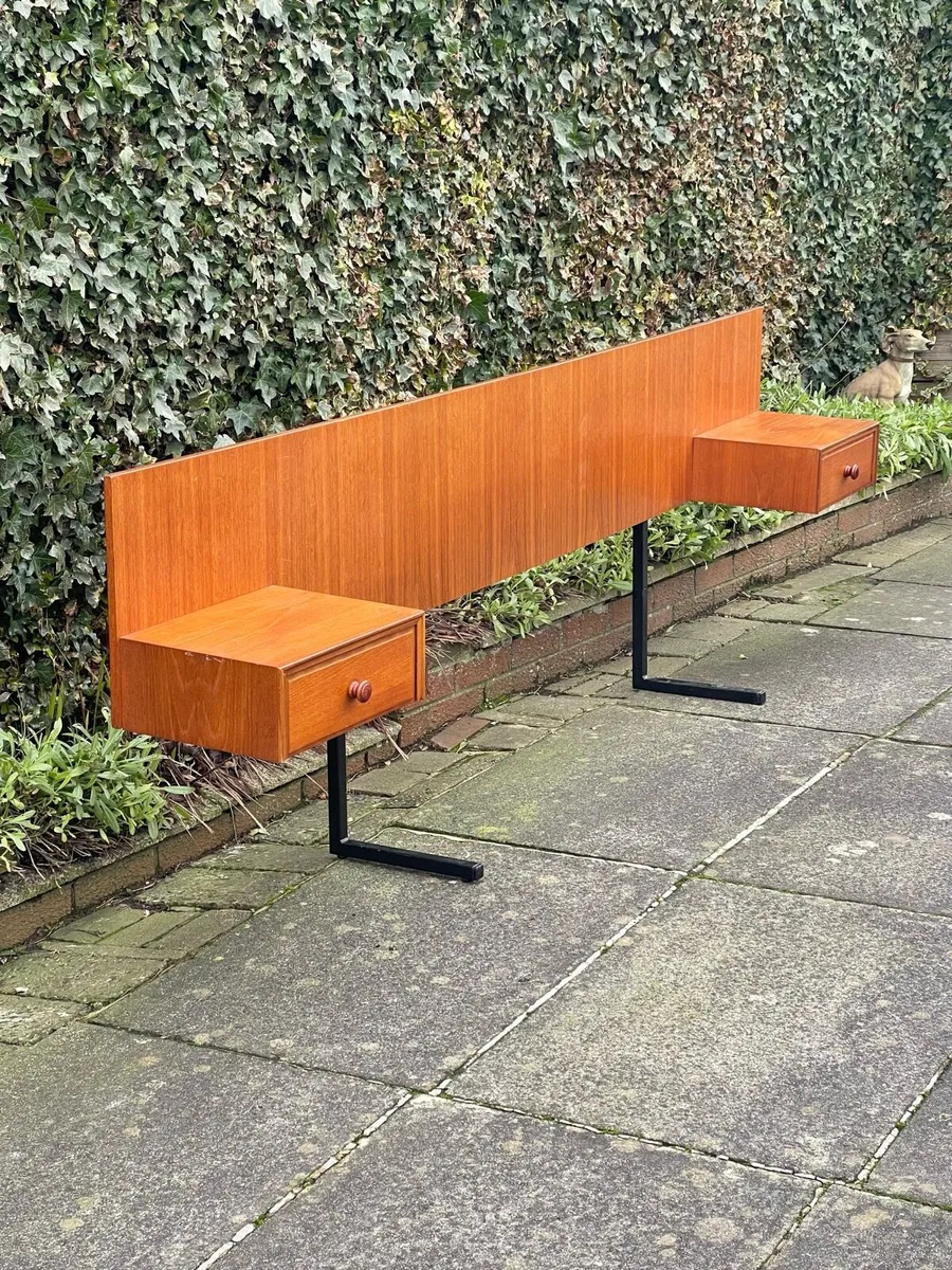 Mid century headboard - Image 1