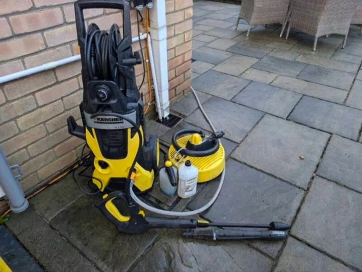 Karcher k5 with patio cleaner attachment - Image 1
