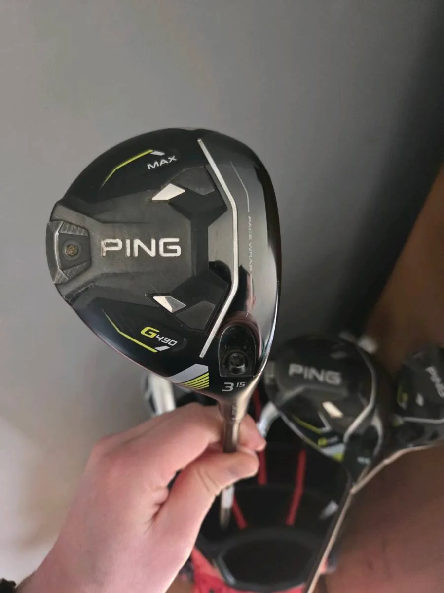 Ping G430 Max Driver, 3 wood and 5 wood. - Image 4