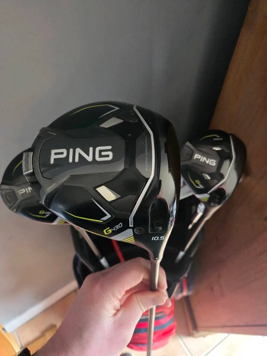 Ping G430 Max Driver, 3 wood and 5 wood. - Image 2