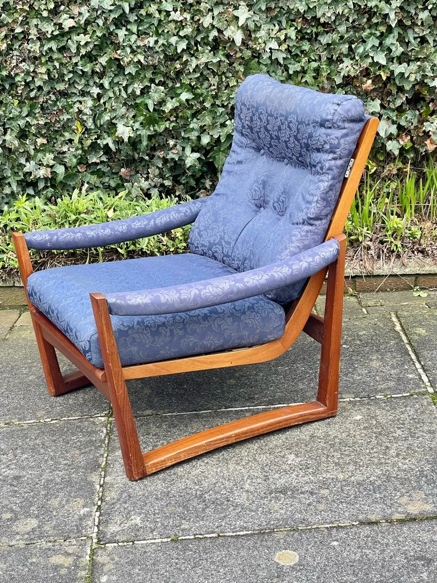 Mid century armchairs ( pair ) - Image 2