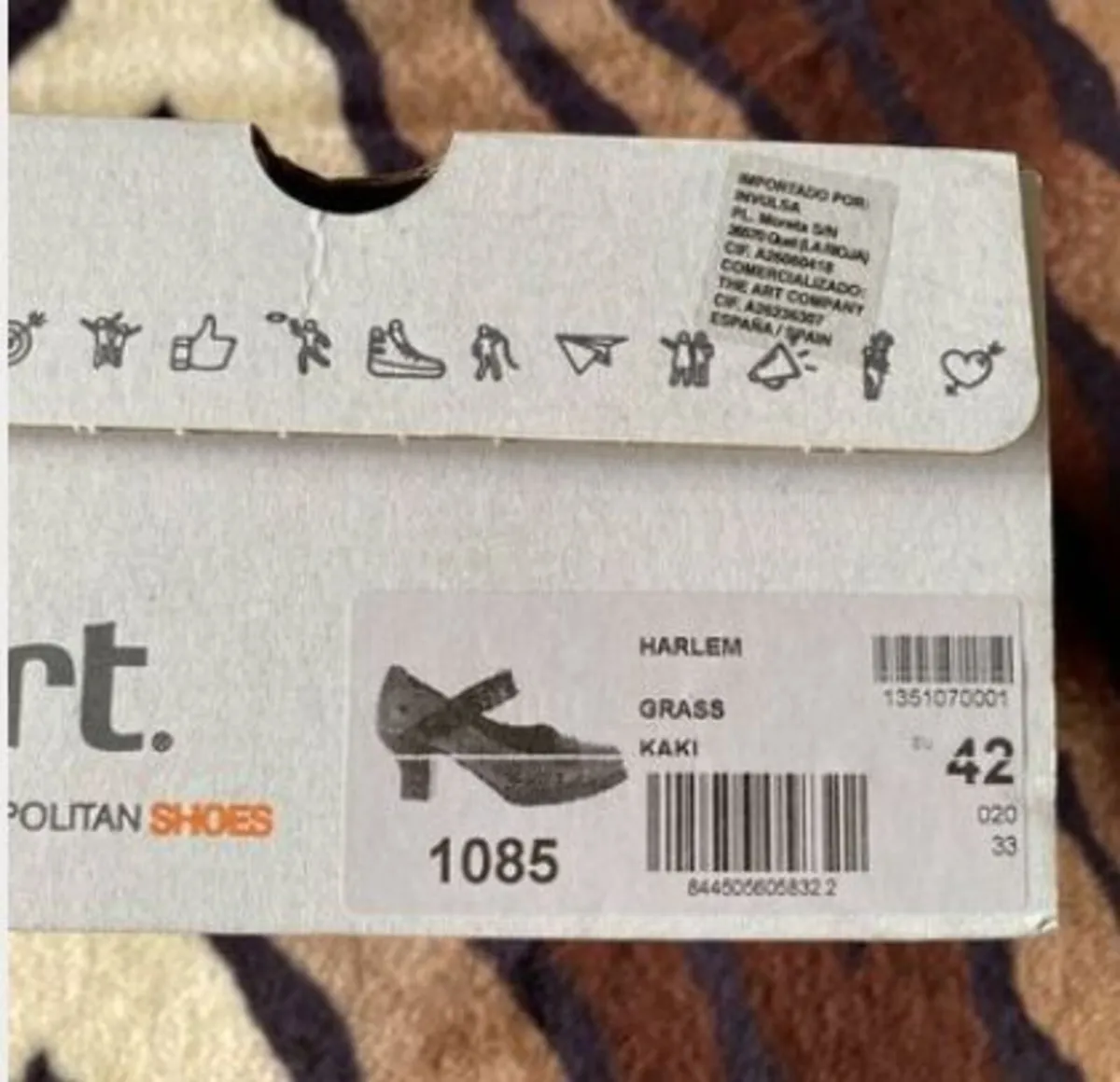 Art leather shoes 8uk /42eu new in box - Image 3