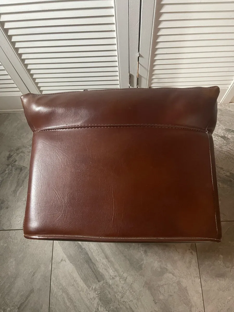 Mid century pouffe - Image 2