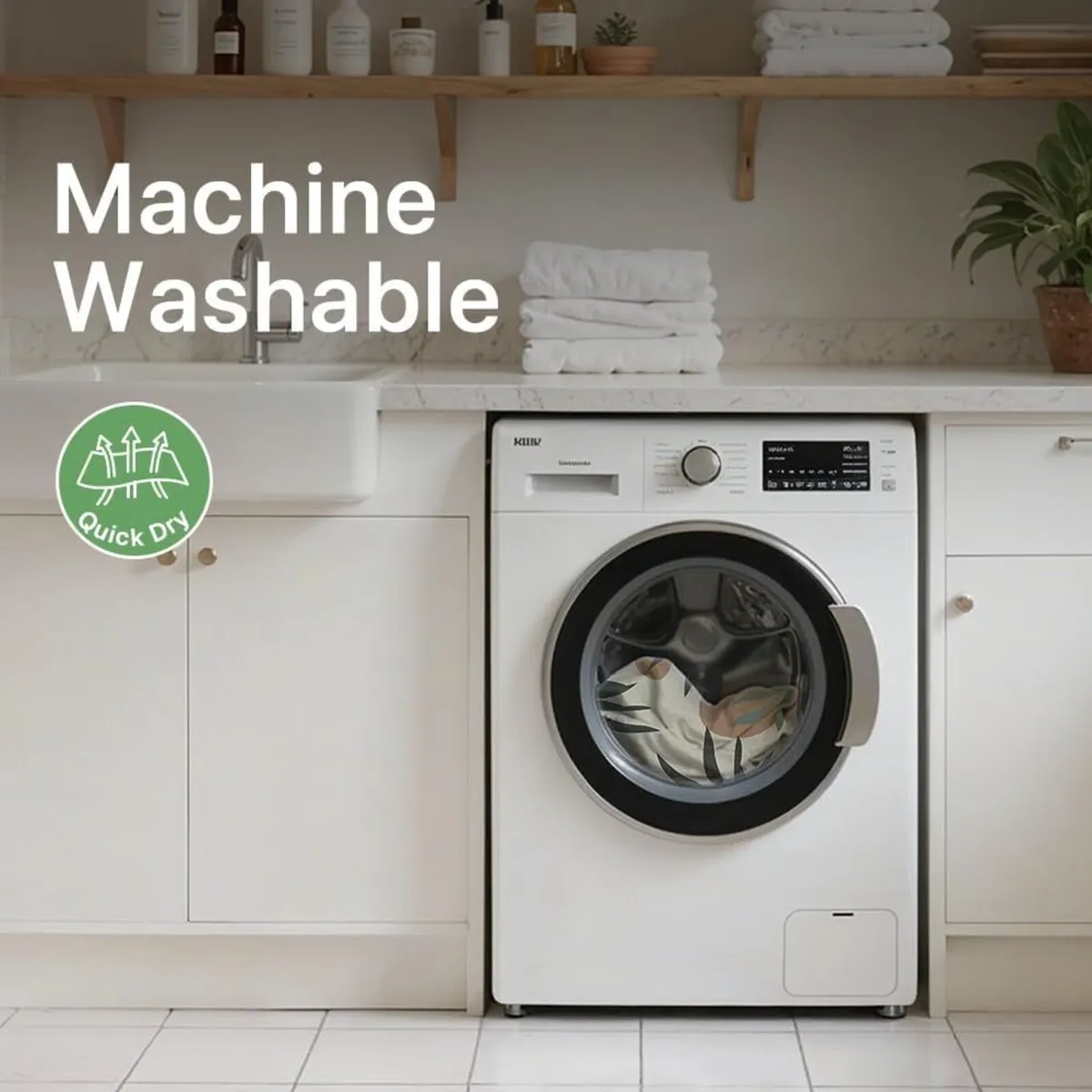 Rugs Living Room 240x300cm Large Leaf Design - Image 3