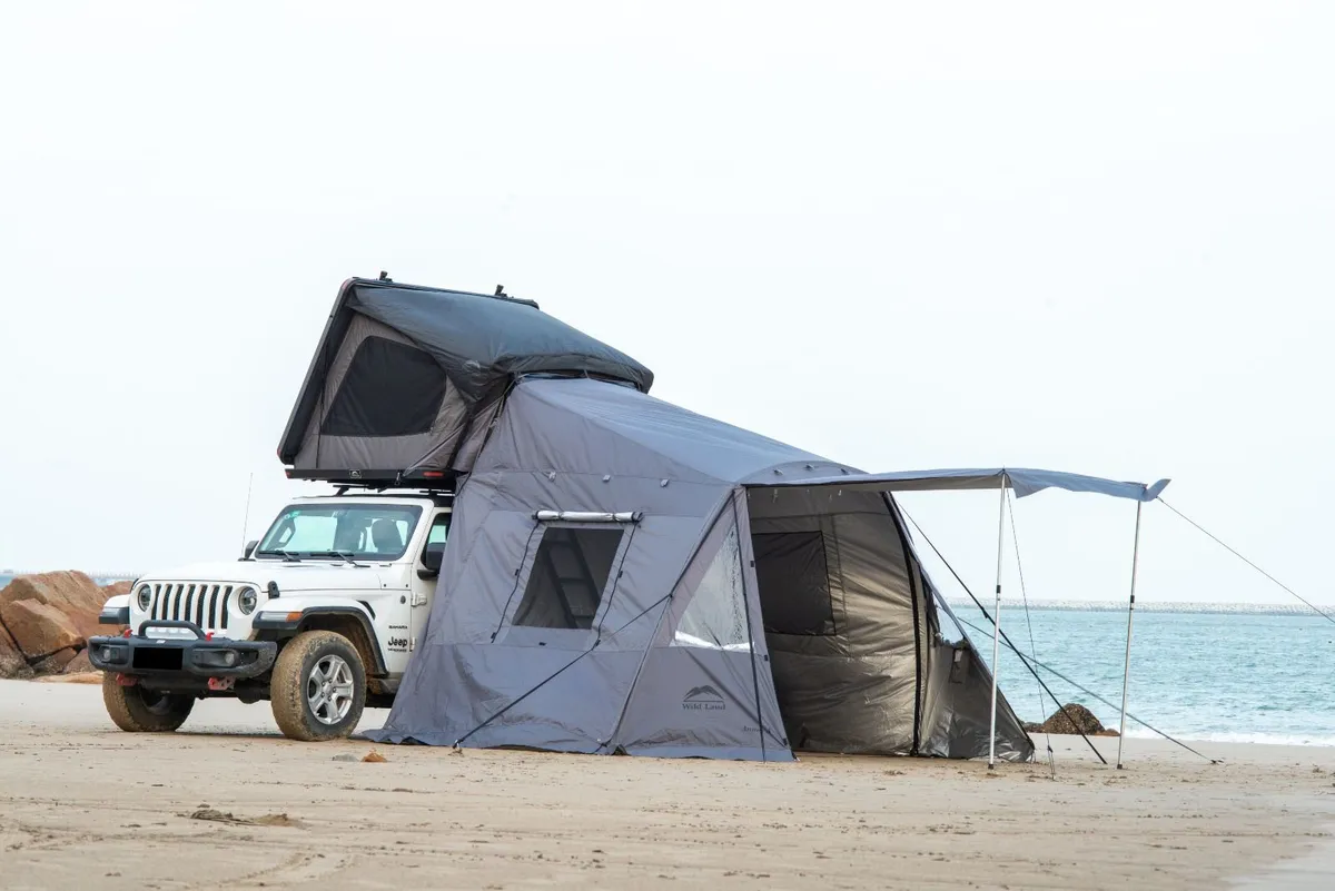 WildLand Desert Cruiser 140Pro Hardshell Rooftent - Image 1