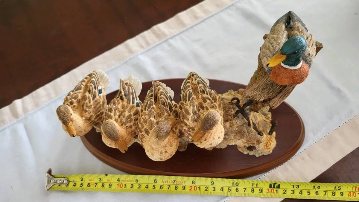 Ltd Edition by Royal Worchester, Mallards, Ducks - Image 2