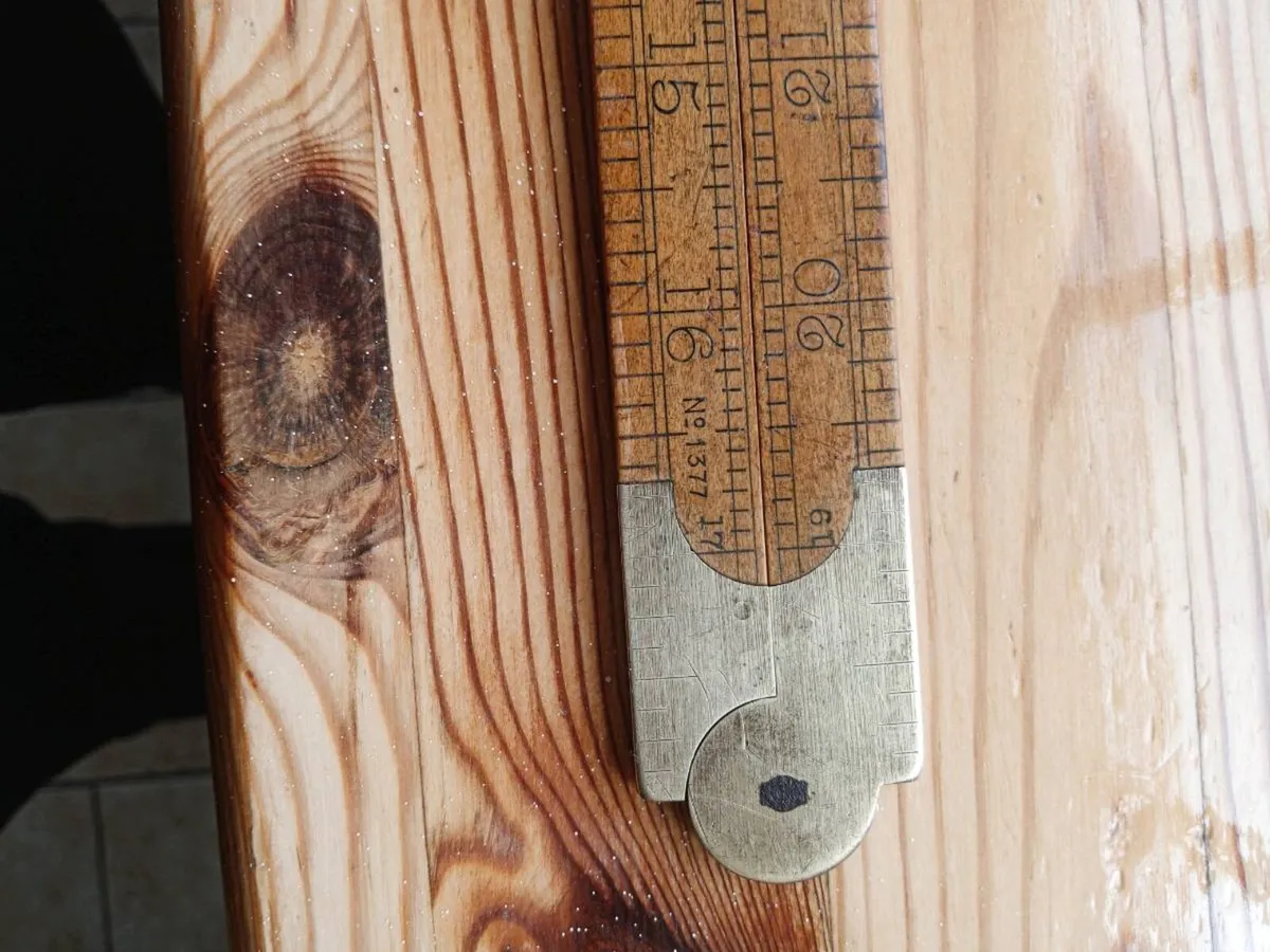 Vintage wooden ruler - Image 4