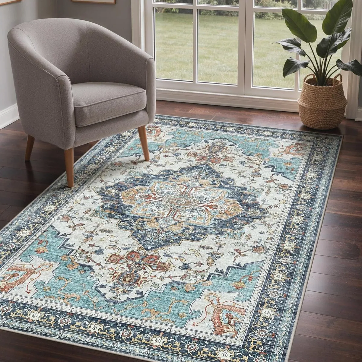 Rugs Living Room 160X230cm - Washable Large Rug - Image 2