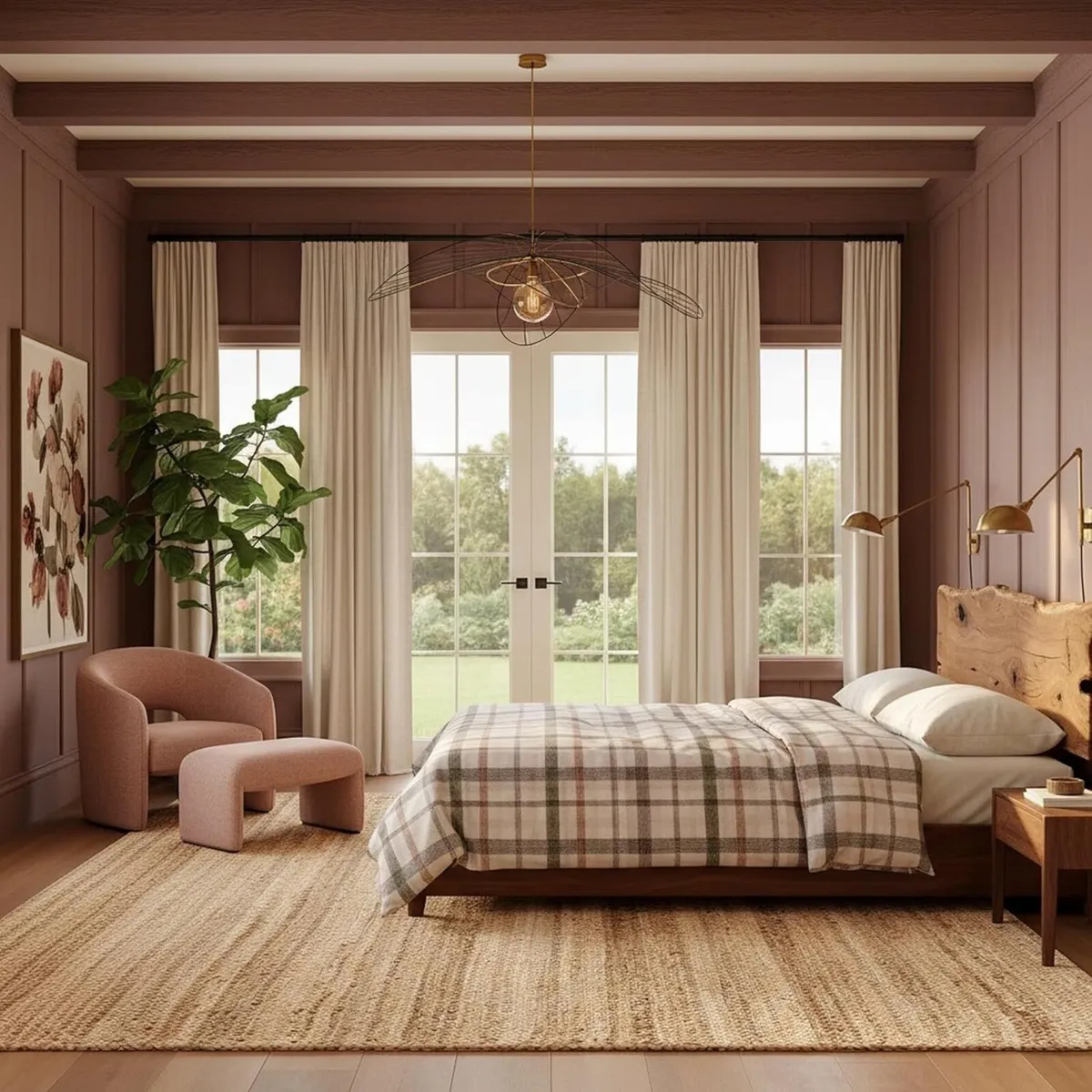 Rigo Hand Woven Farmhouse Jute Area Rug 122 cm x - Image 1