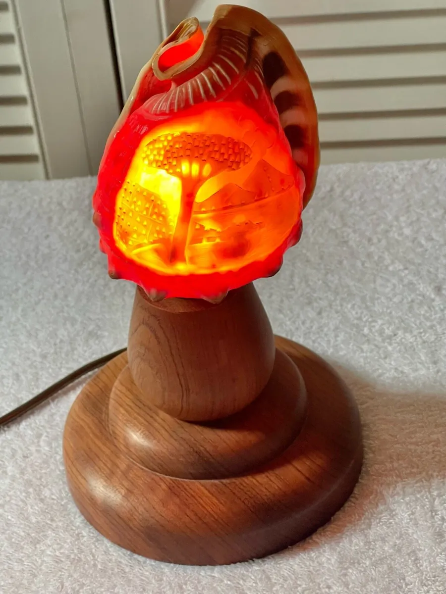 Mid century lamp - Image 2