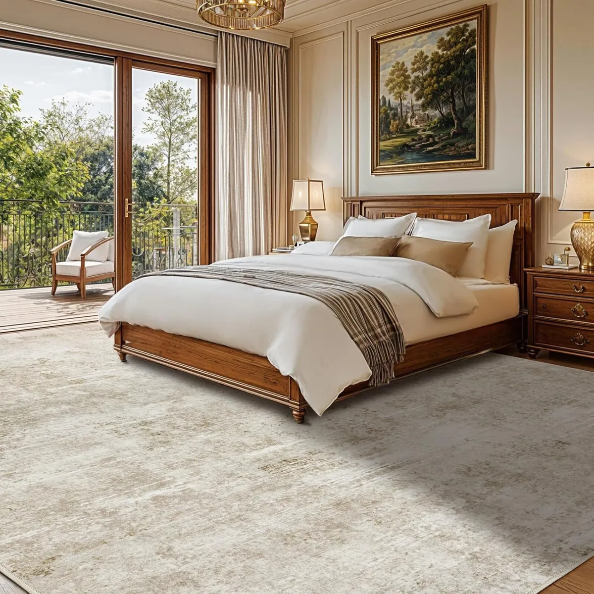 160x230 cm Abstract Rugs for Living Room Washable - Image 2