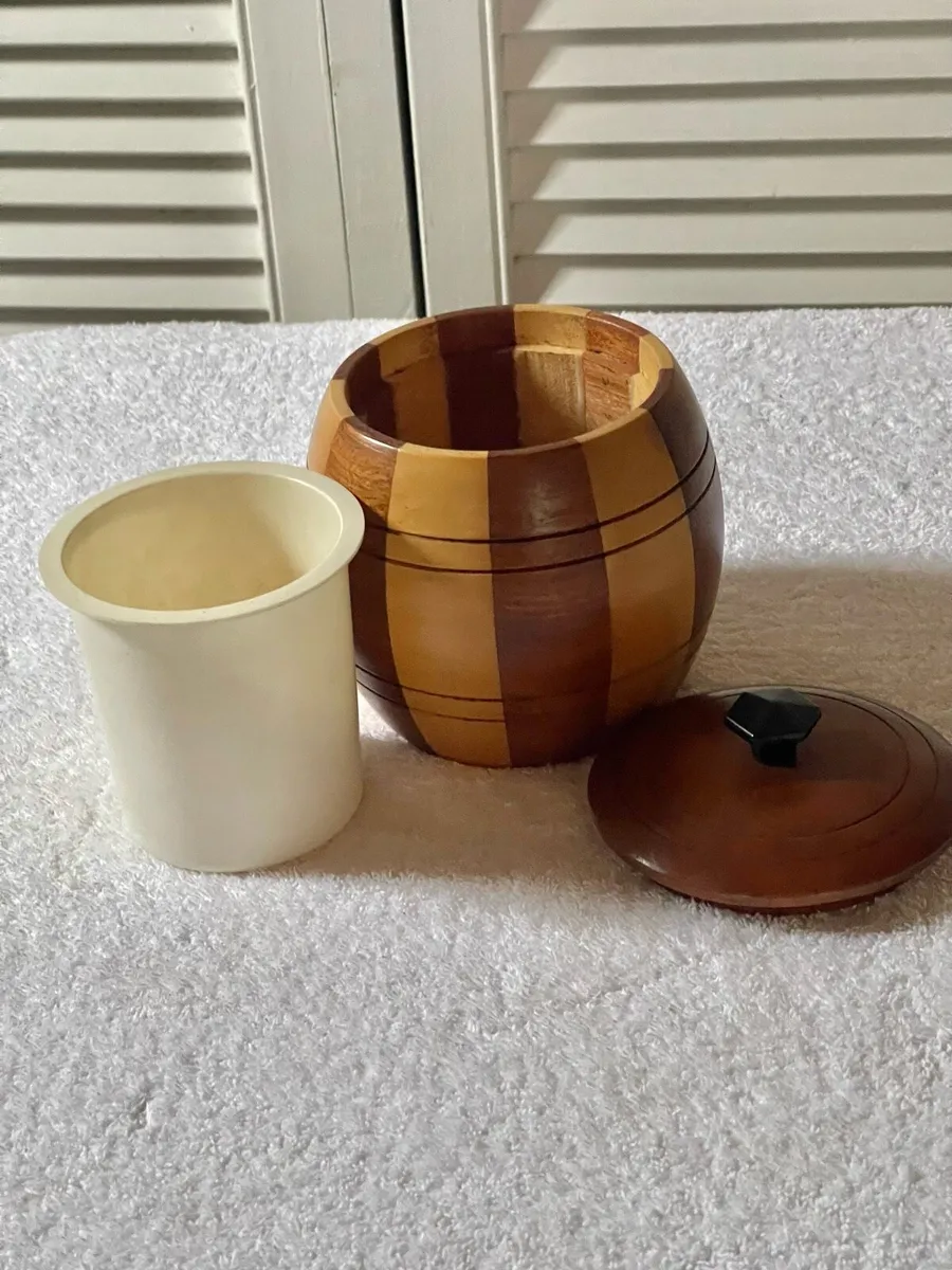 Mid century tea caddy - Image 2