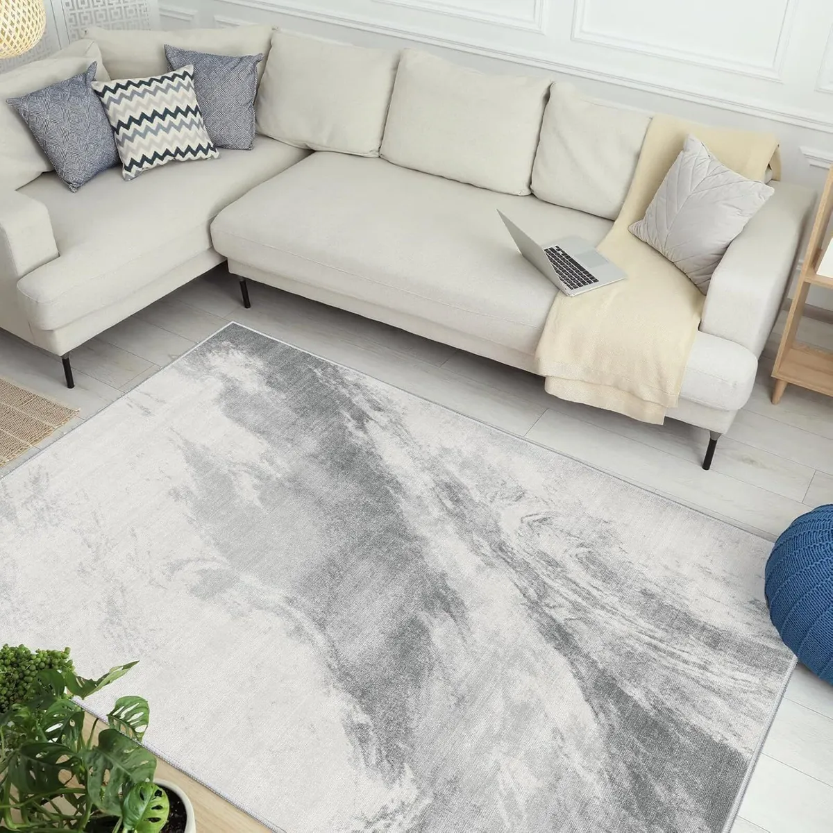 Machine Washable Rugs for Living Room - Large - Image 3