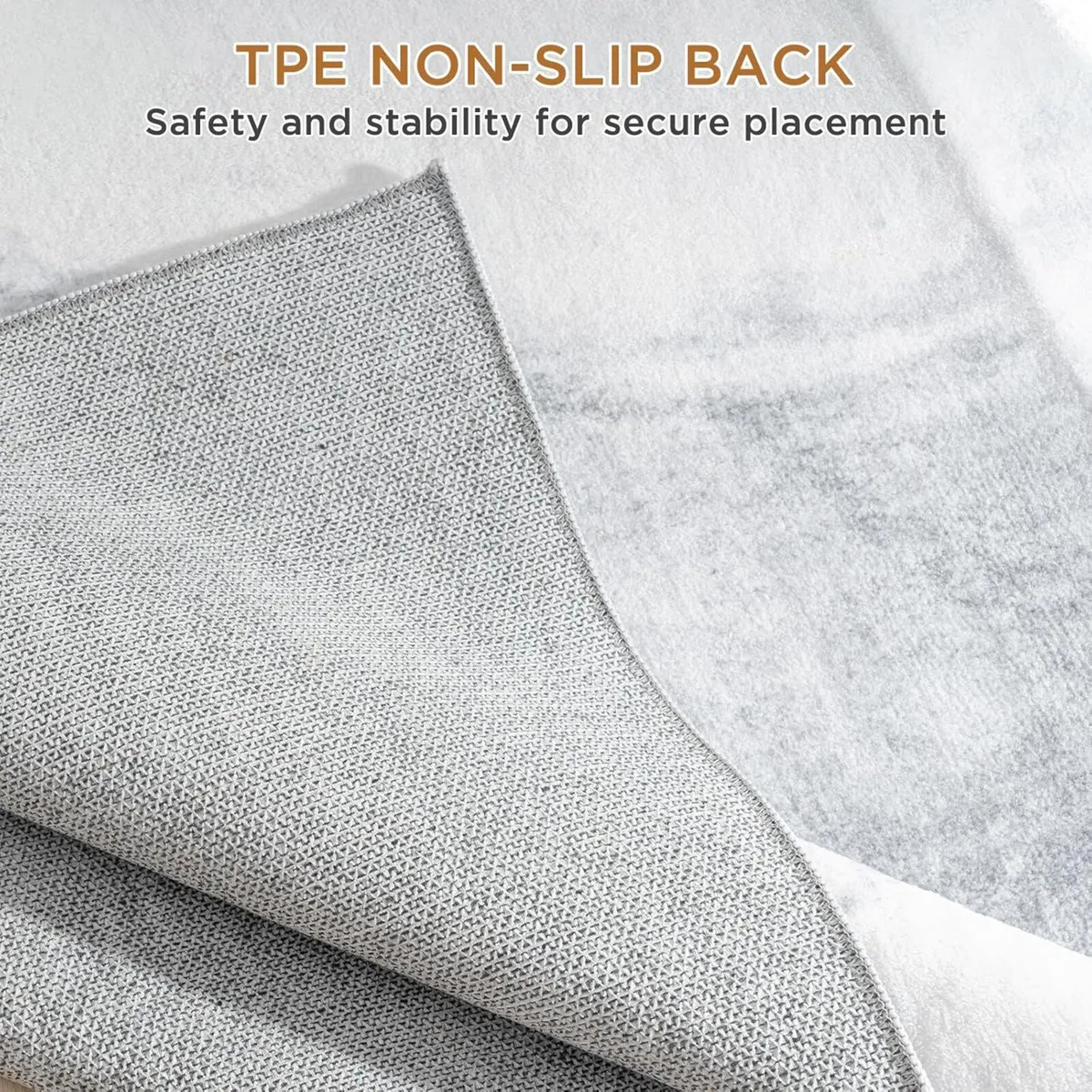 Machine Washable Rugs for Living Room - Large - Image 4