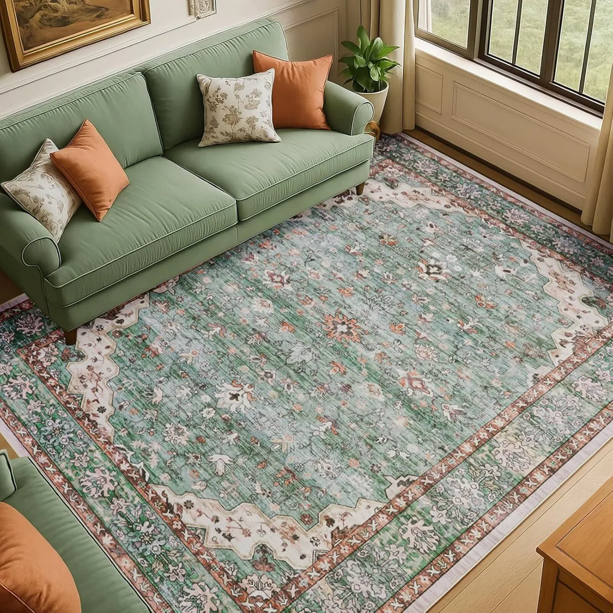 Large Rugs for Living Room 200x290cm Low Pile - Image 1
