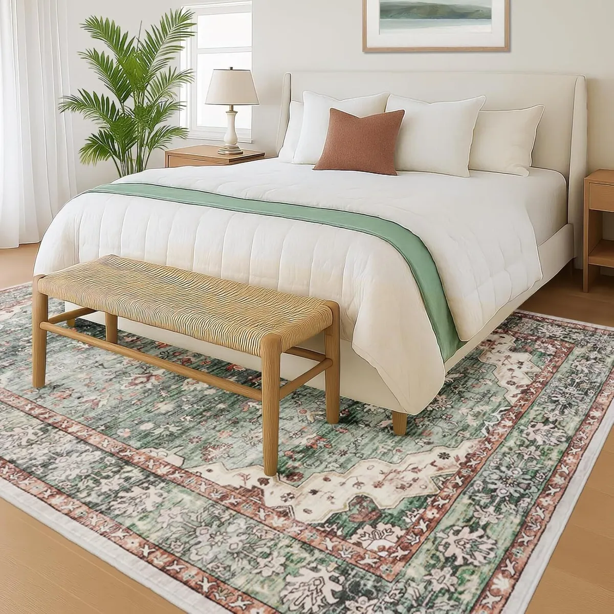 Large Rugs for Living Room 200x290cm Low Pile - Image 4