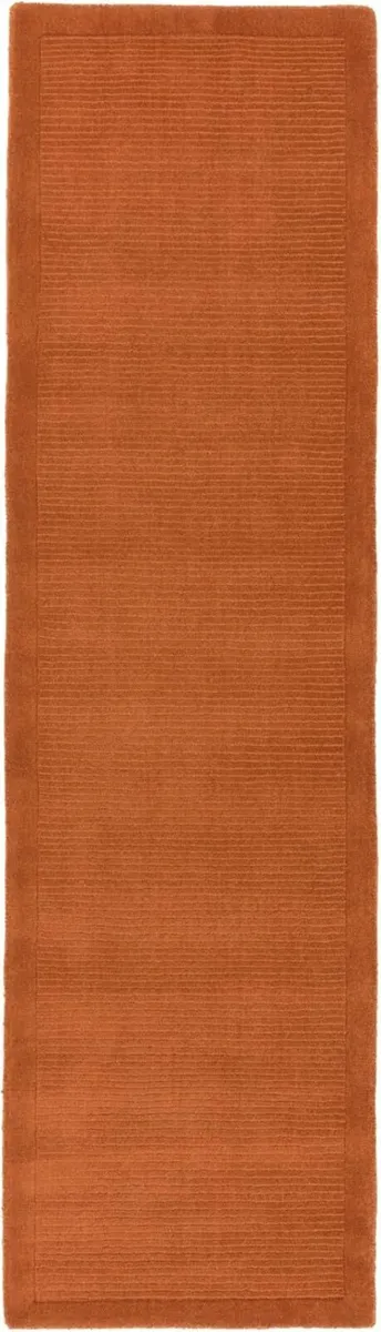 Wool Hall Rug York Plain Quality Hallway Living - Image 2