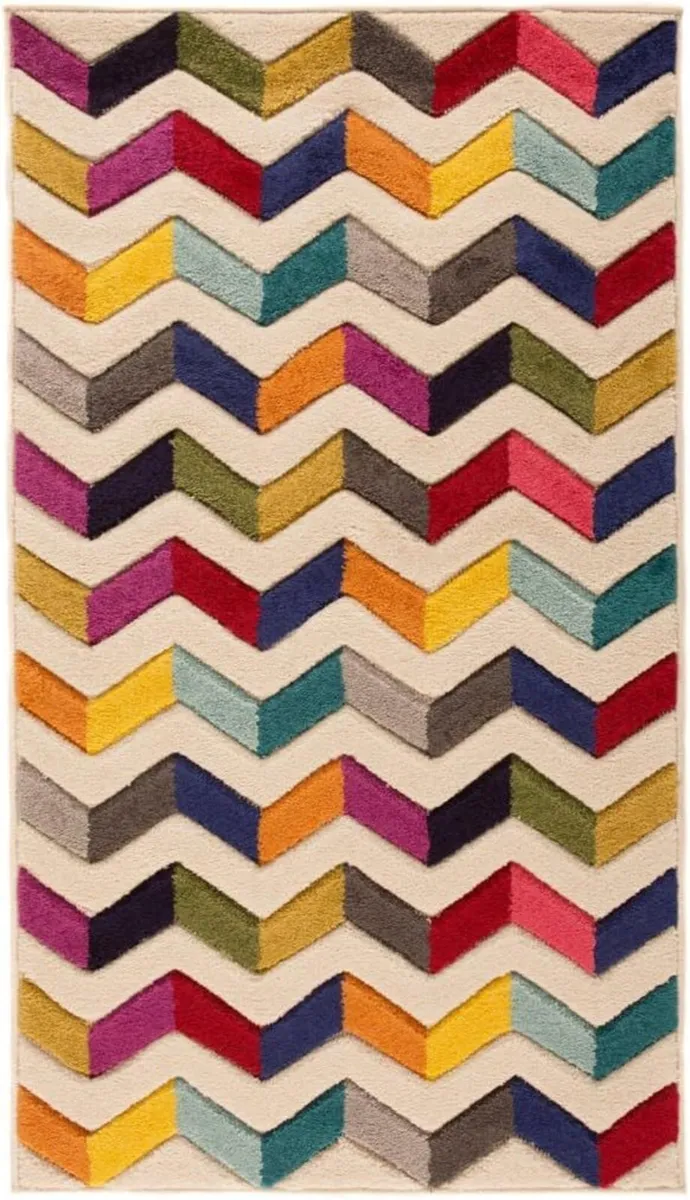 Spectrum Bolero - Abstract Design Rug Modern - Image 2