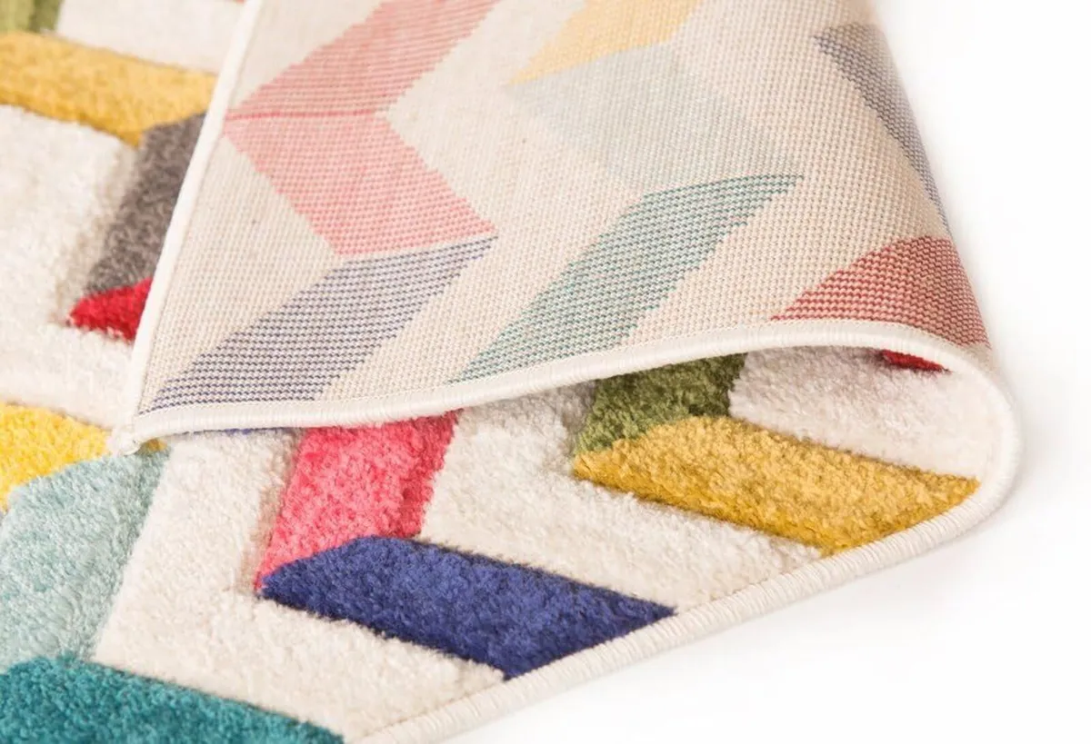 Spectrum Bolero - Abstract Design Rug Modern - Image 3