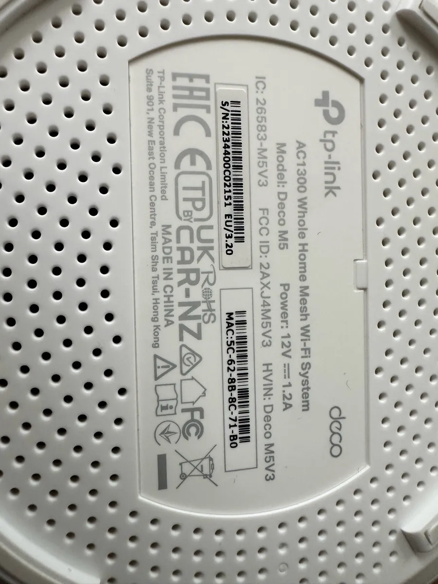 TP Link WiFi Mesh System Deco - Image 2