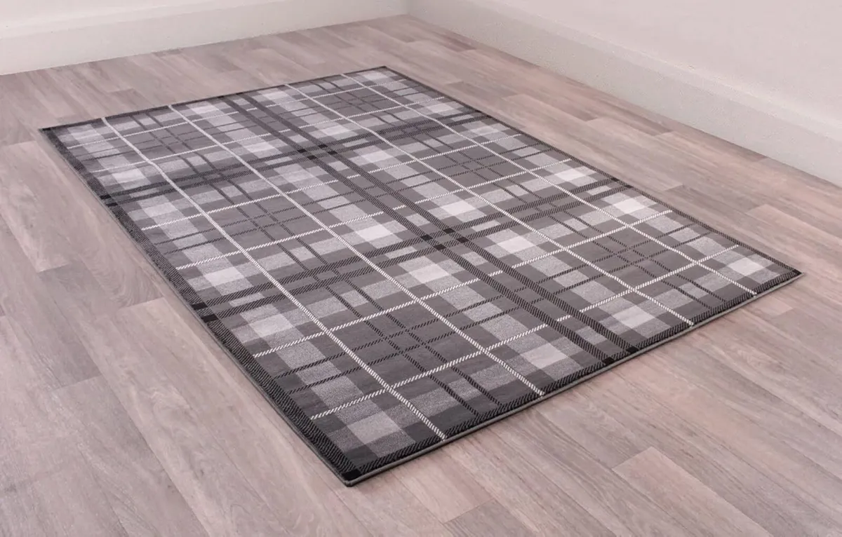 Tartan Rug for Living Room Bedroom Traditional - Image 2