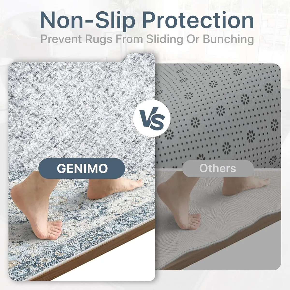 Large Washable Rugs for Living Room 200x290cm - Image 3