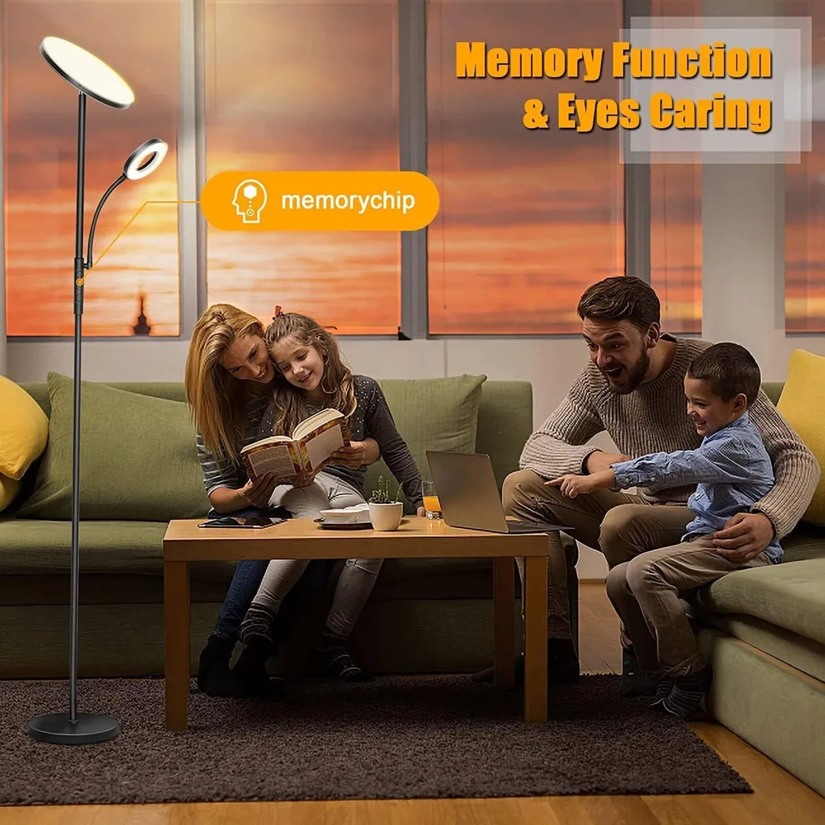 LED Uplighter Floor Lamp Upgraded 42W 4200LM - Image 4