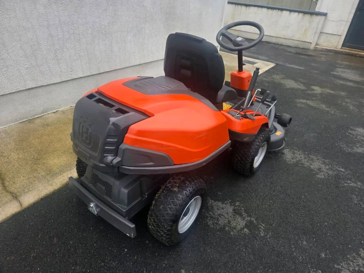 Front Deck husquvana lawnmower for sale - Image 3
