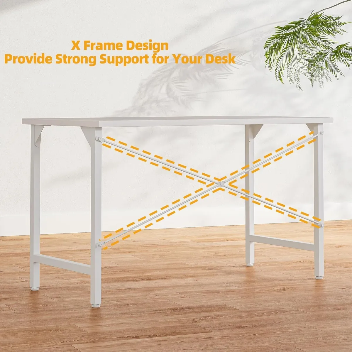 Desk 120 x 48 cm Small Computer Office Table for - Image 4