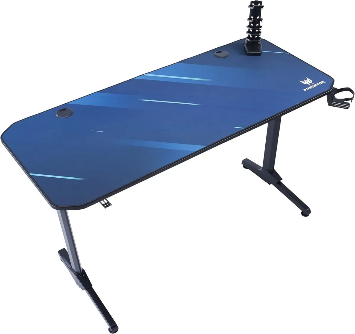 Predator gaming desk - (55 Inch carbon fibre top - Image 1