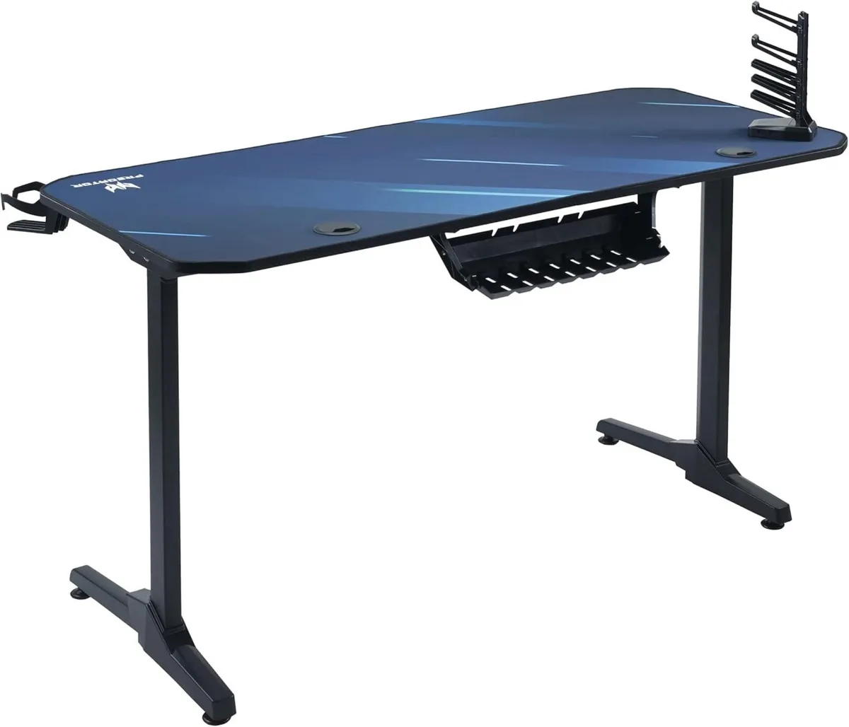 Predator gaming desk - (55 Inch carbon fibre top - Image 4