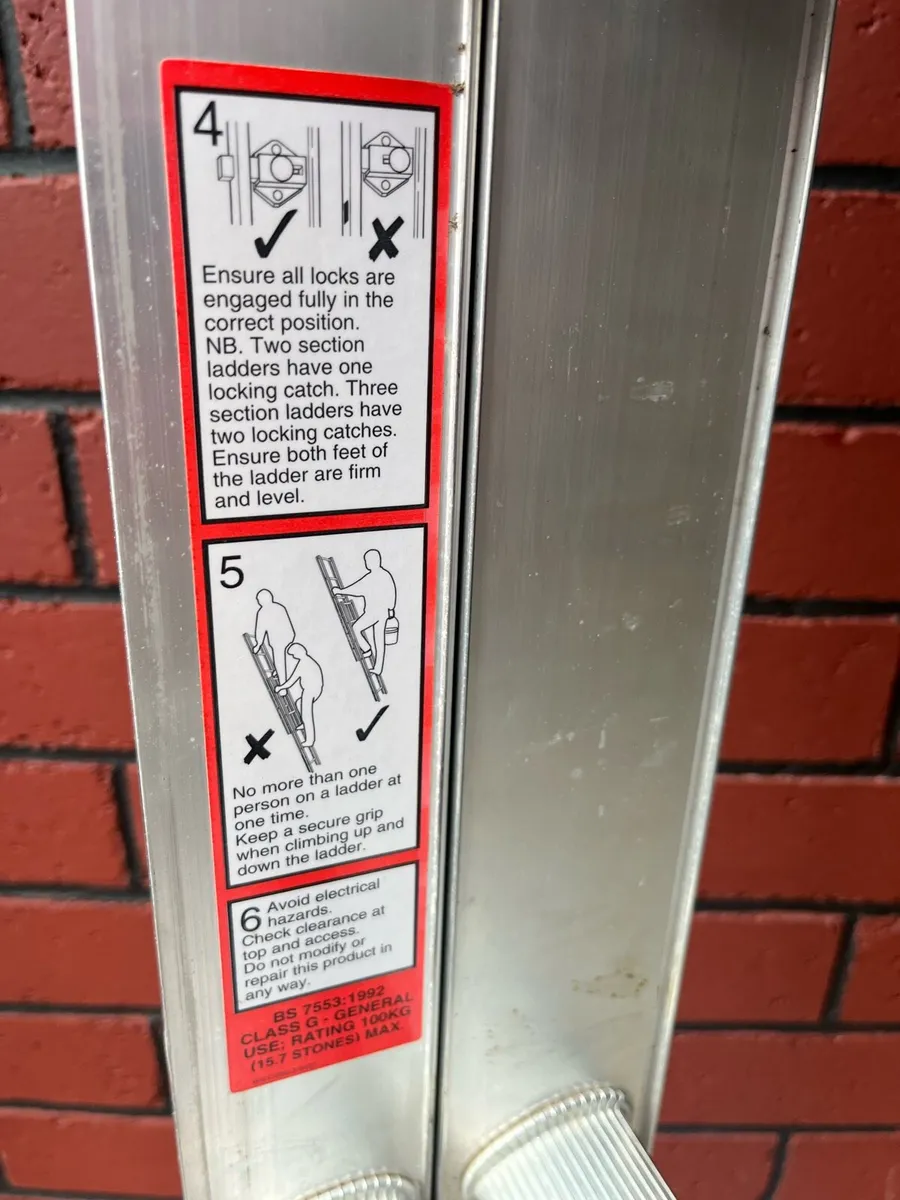 Aluminium Folding Access Attic Ladder - Image 4