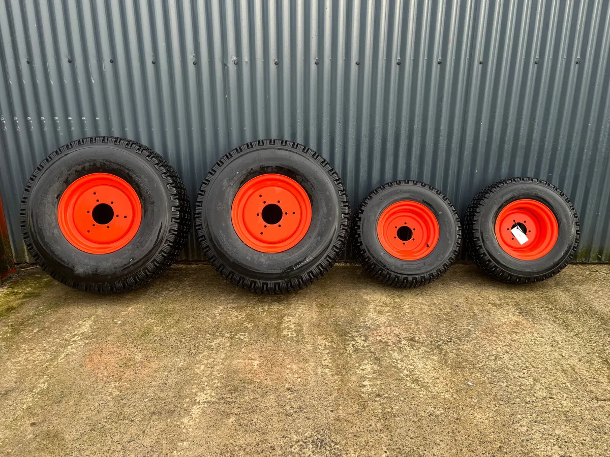 Compact Tractor/Lawnmower Wheels - Image 1