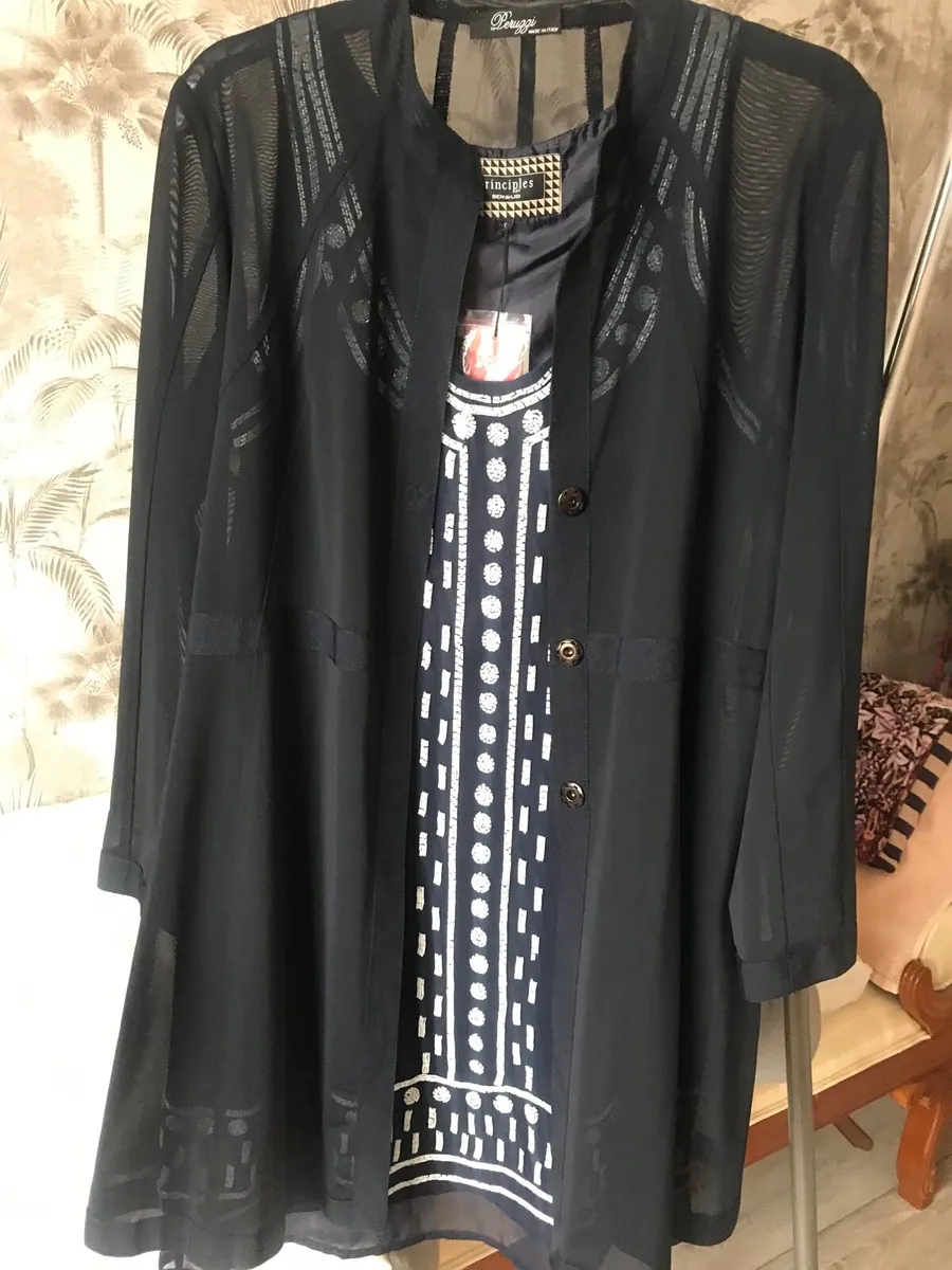 Occasions dress and cardigan - Image 1