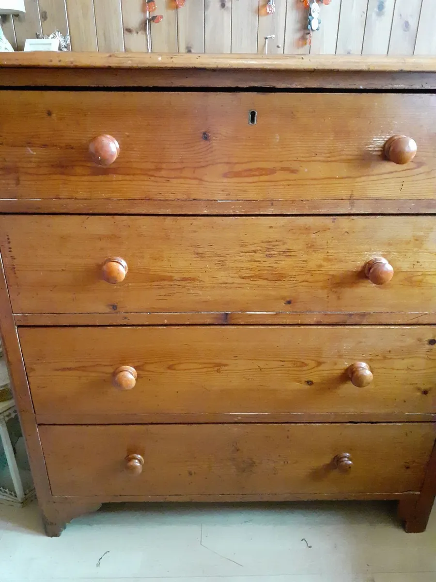 Antique Chest of Drawers - Image 2