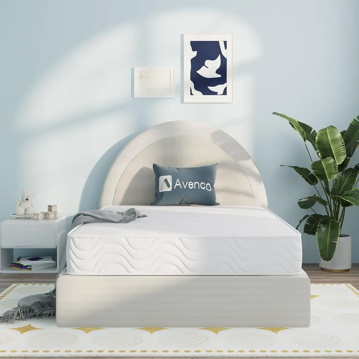 4FT6 Double Mattresses 8 Inch Pocket Sprung - Image 1