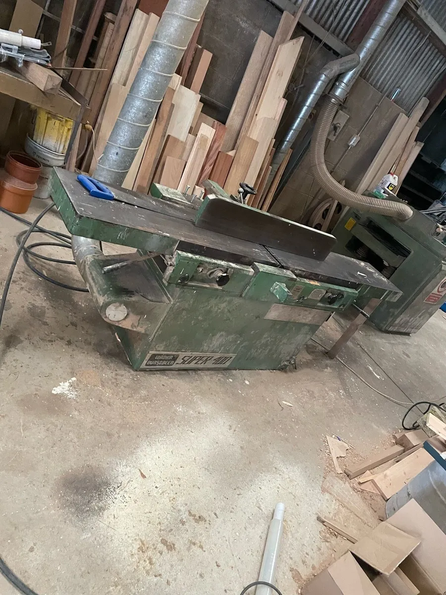Wadkin surface planer