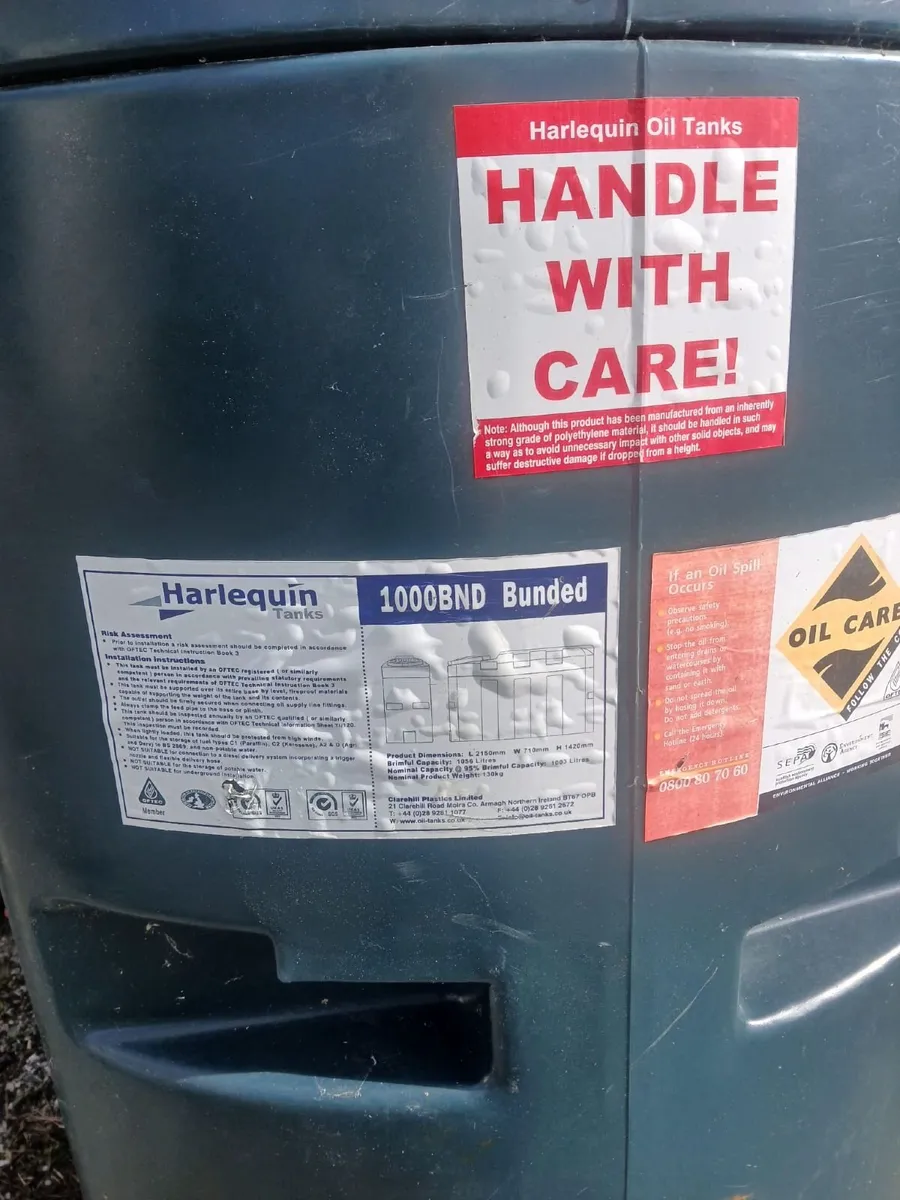 1000L bunded oil tanks - Image 3