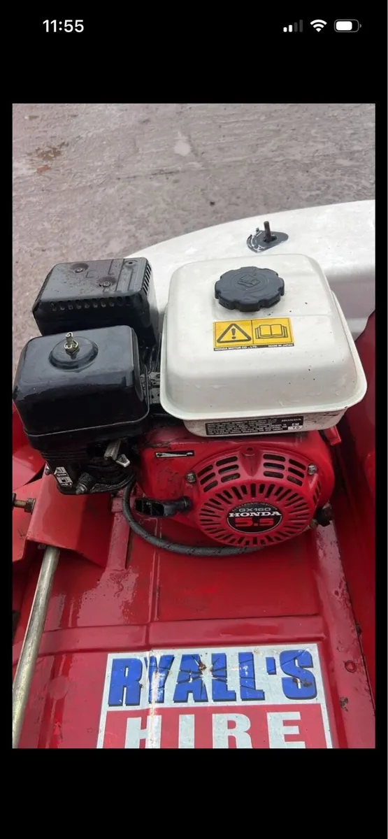 Walk behind Petrol Sweeper & Collector Brush - Image 3