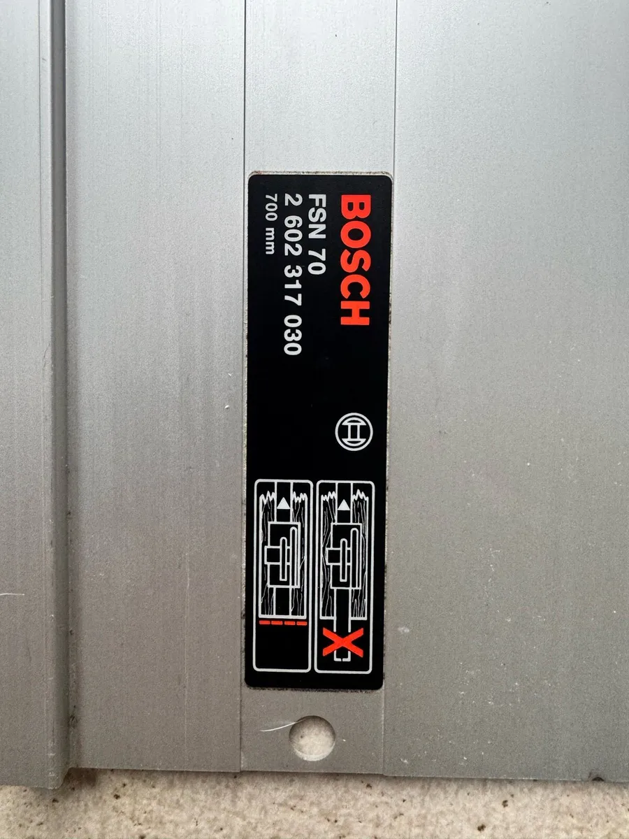 Bosch saw guide rail - Image 2