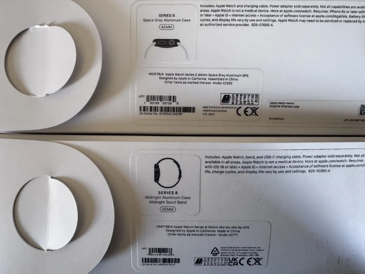 2 x Apple watch 8 & 6 Series - Image 4