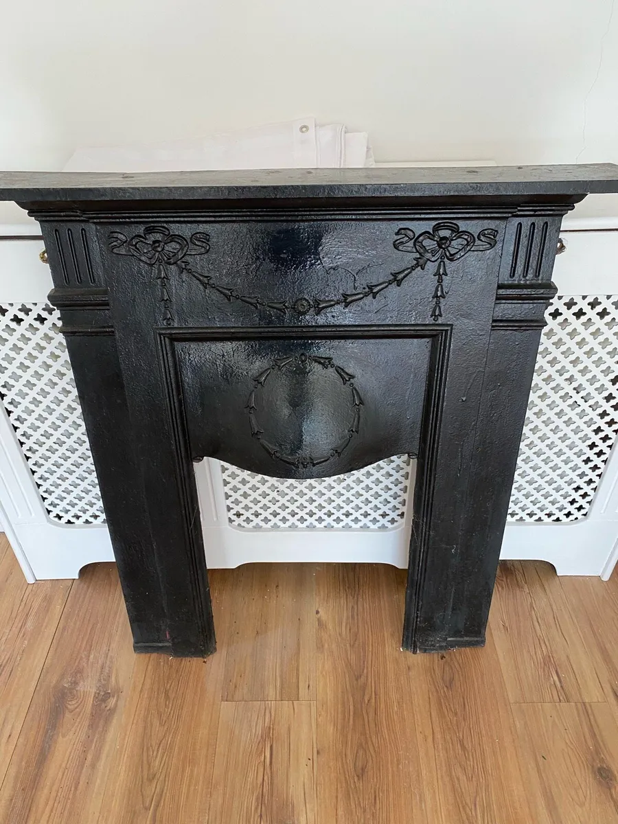 Cast Iron Fireplace surround - Image 1