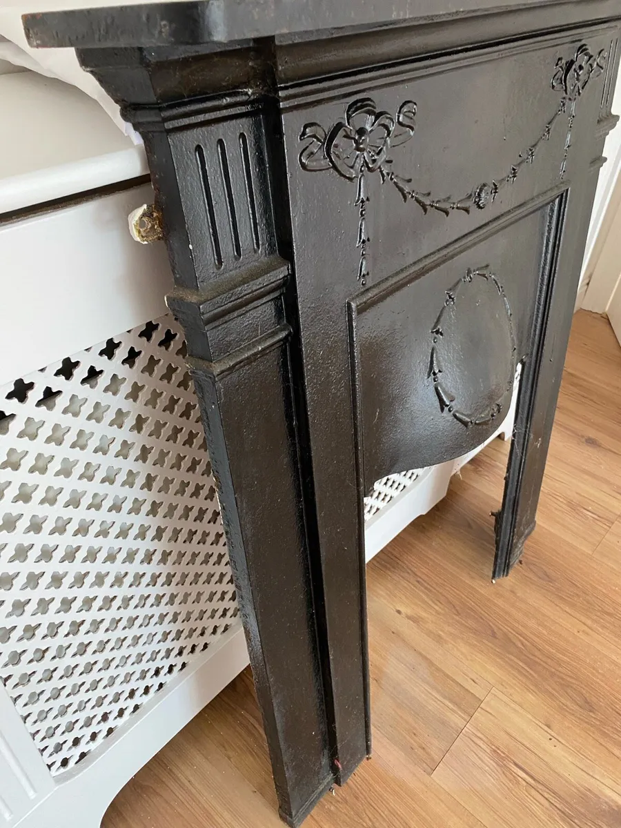 Cast Iron Fireplace surround - Image 4