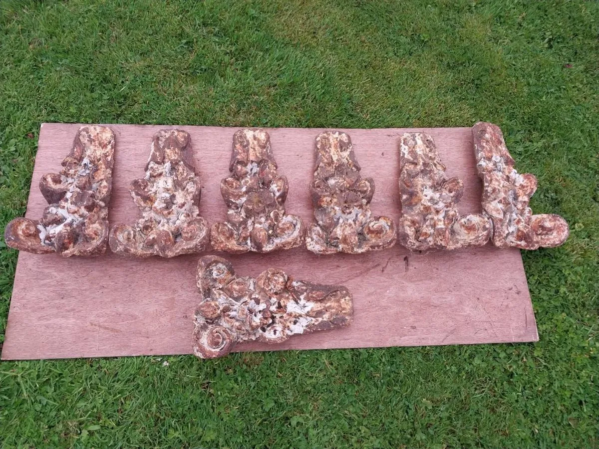 7 Salvage Corbels - Image 1