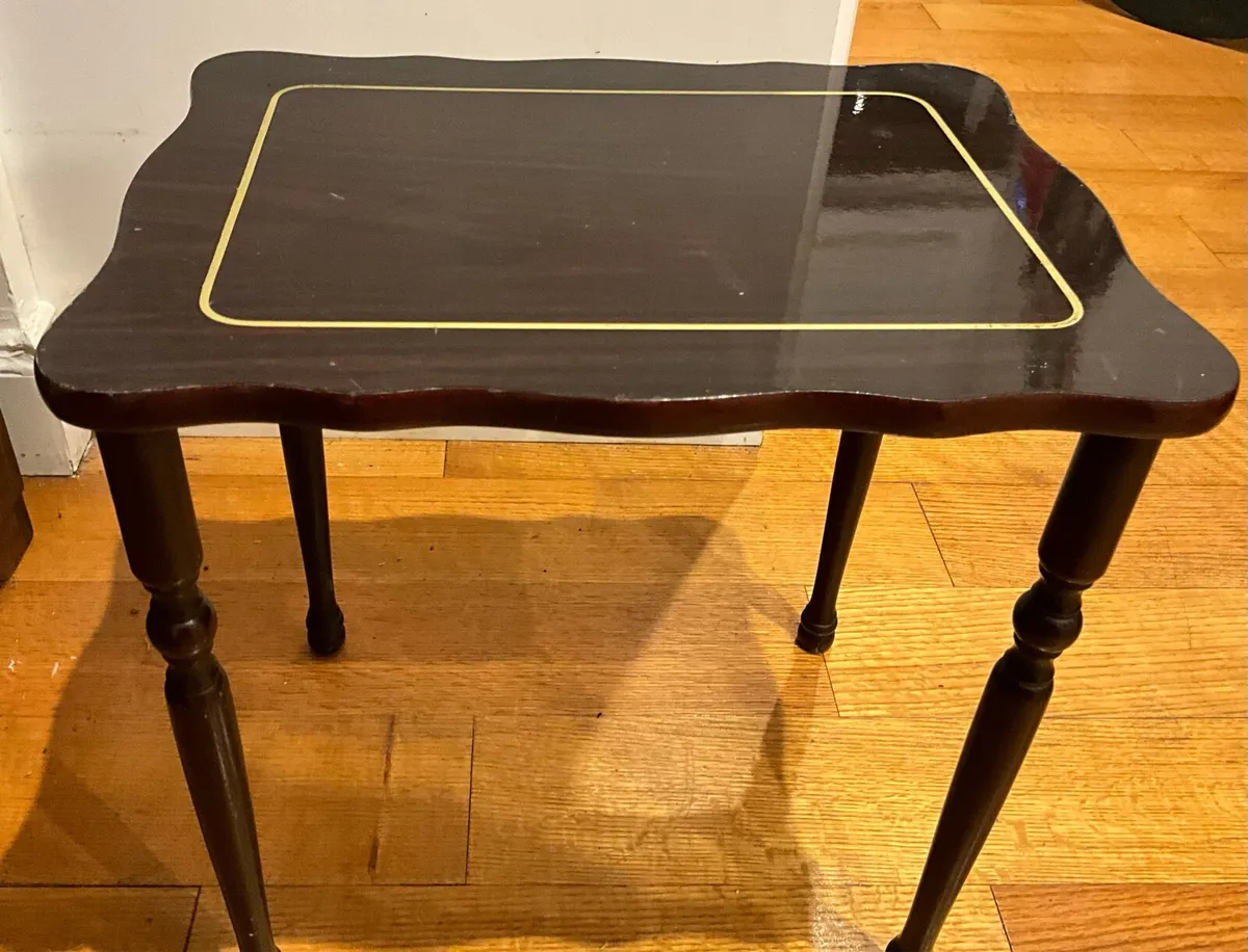 Small Mahogany Table - Image 4