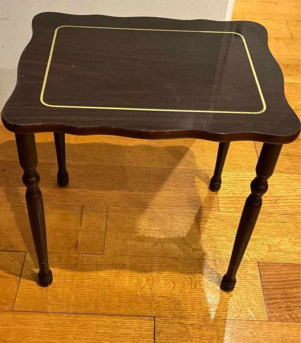 Small Mahogany Table - Image 3