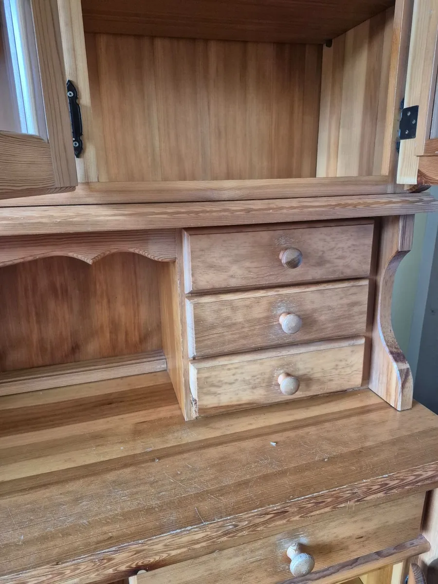 Solid Pine Kitchen Dresser - Image 3