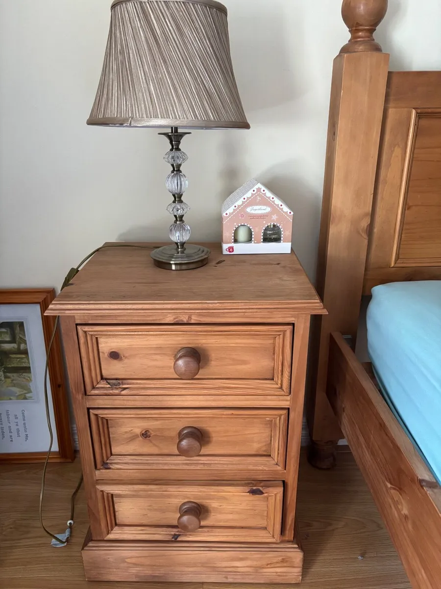 Single Solid Wood Bed - Image 3