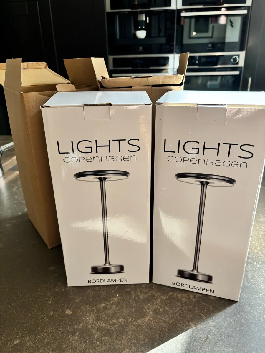 Lights Copenhagen table lamps x 2 - Image 1